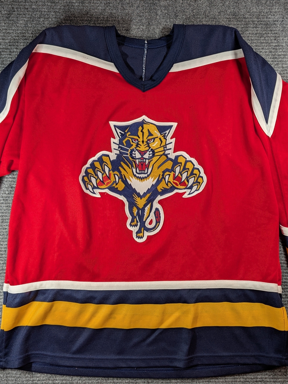 Vintage 90s Florida Panthers CCM Maska Hockey Jersey Men's Large